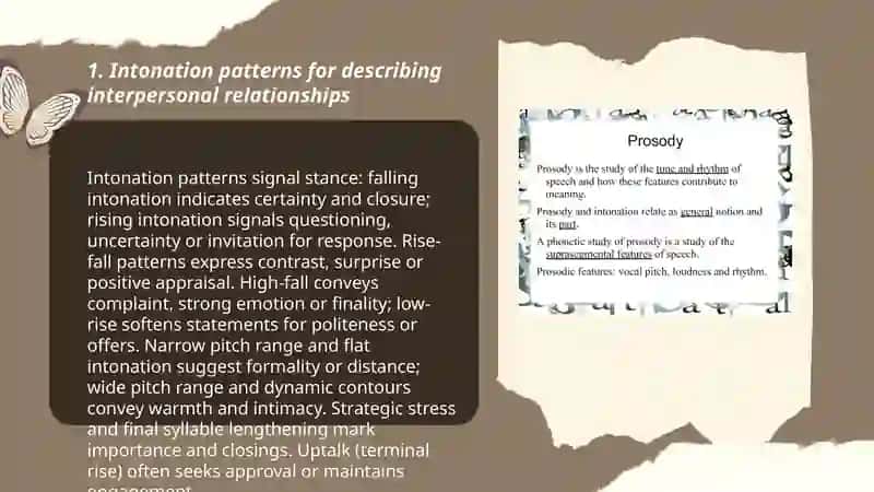 Prosody in oral speech 3