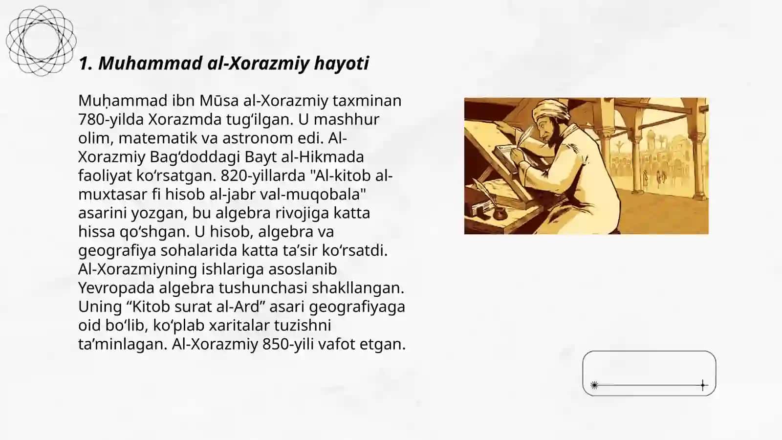 Muhammad al-Xorazmiy 3
