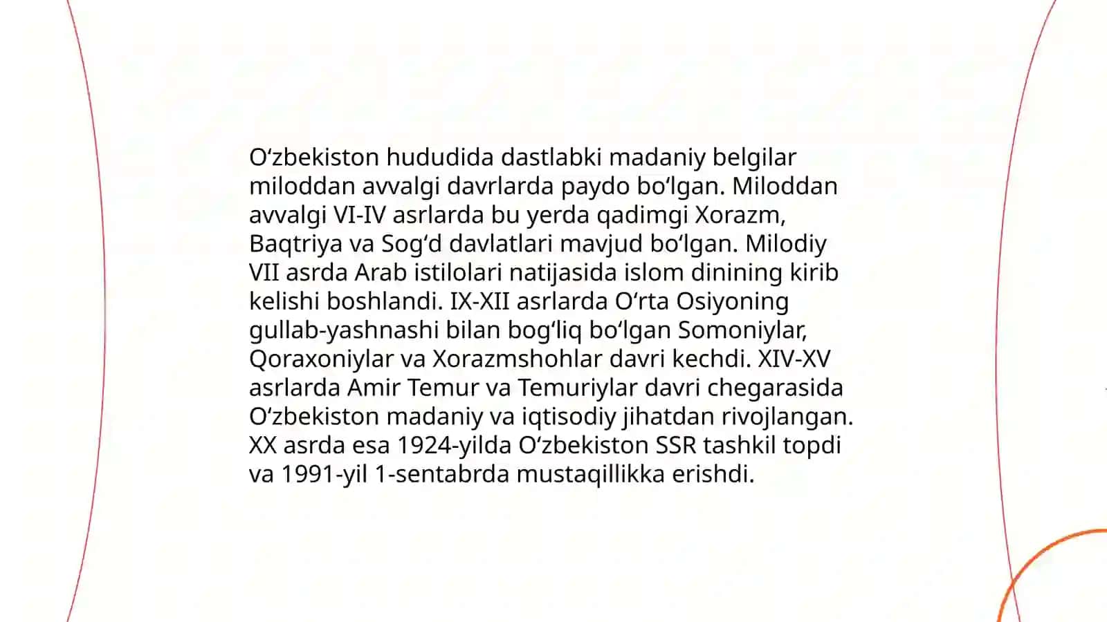 Oʻzbekiston tarixi 3