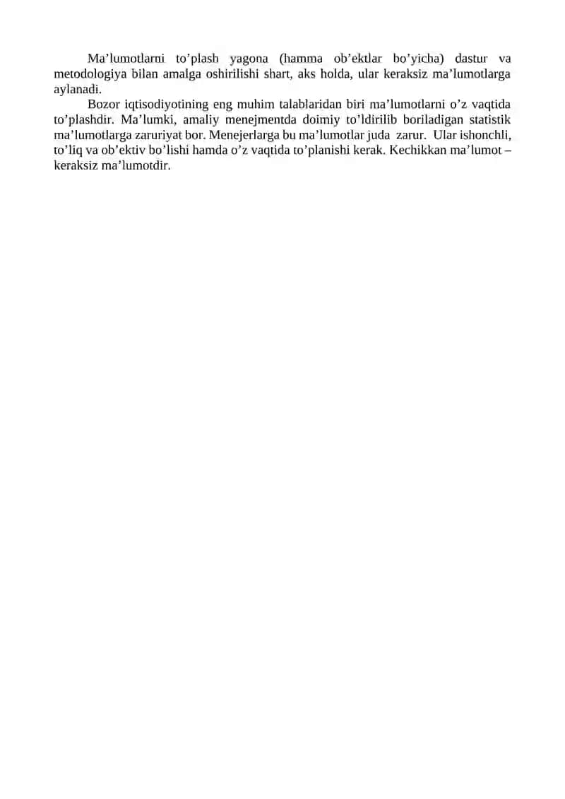 Statistika kuzatish 3