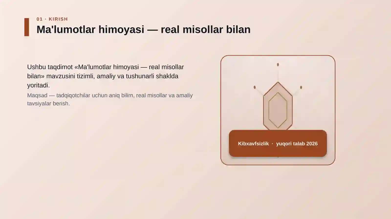 Ma'lumotlar himoyasi — real misollar bilan 3