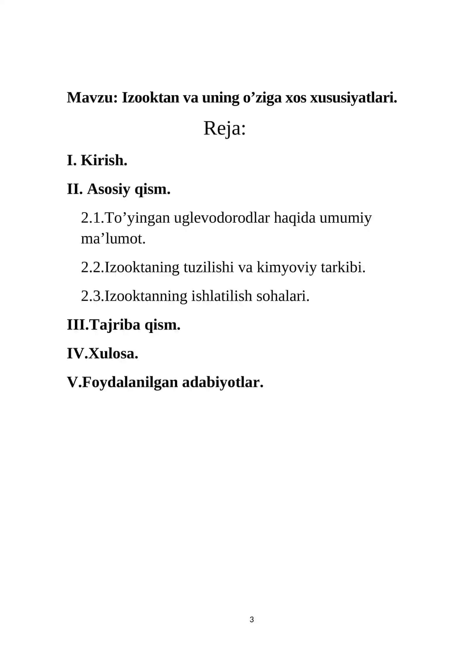 Izooktan va uning o’ziga xos xususiyatlari 3