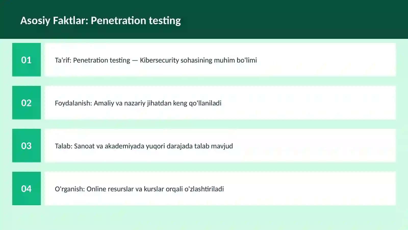 Penetration testing 3