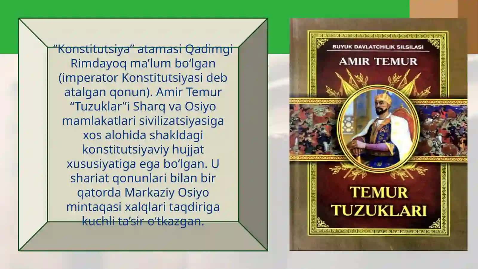 Konstitutsiya (Constitution) 3