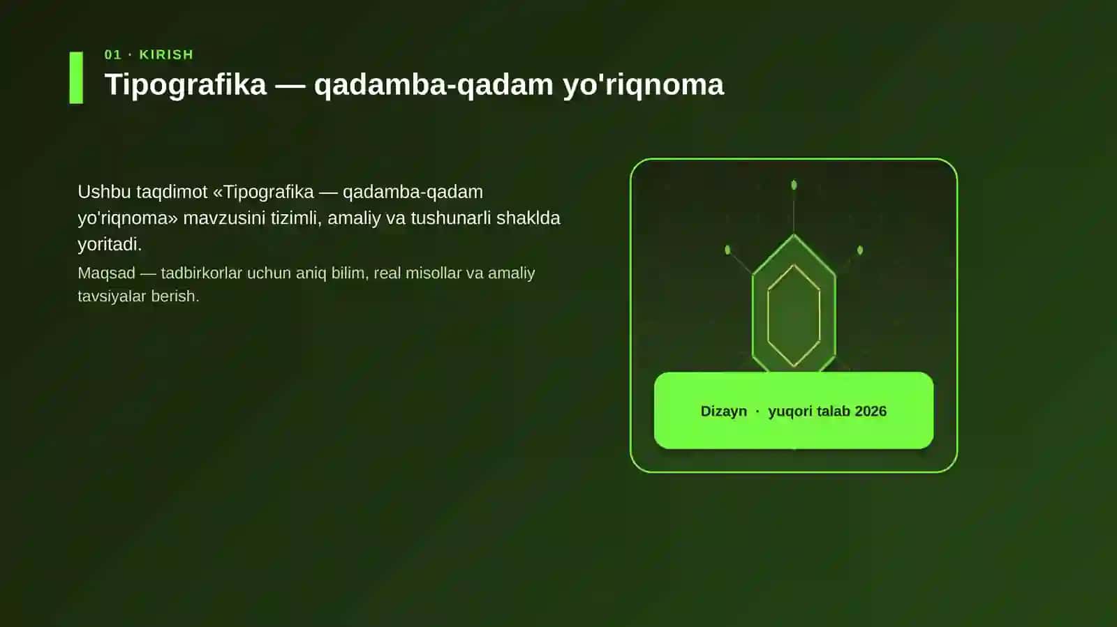 Tipografika — qadamba-qadam yo'riqnoma 3