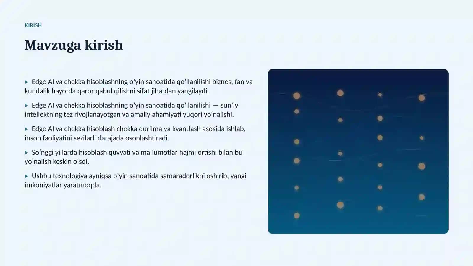 SUNʼIY INTELLEKT • PROFESSIONAL TAQDIMOT 3