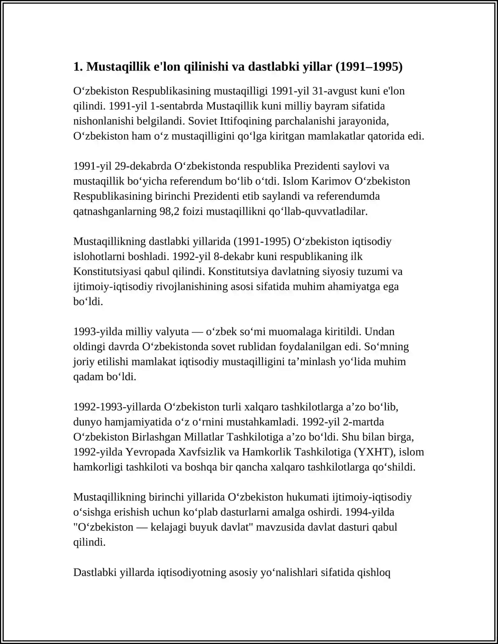 ÖZBEKISTONNING ENG YANGI TARIXI 3