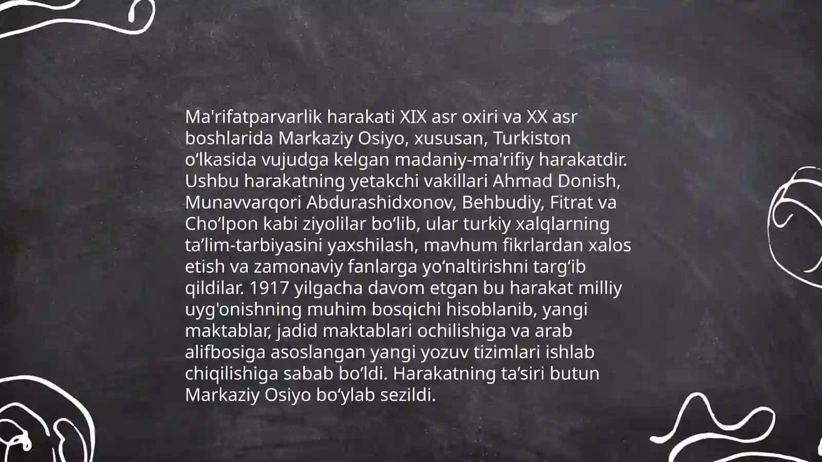 Ma'rifatparvarlik harakati 3