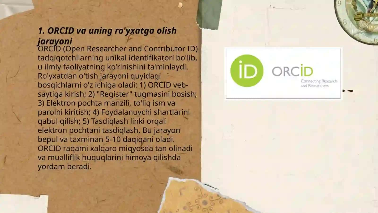 ORCID va Grammarly platformalari 3