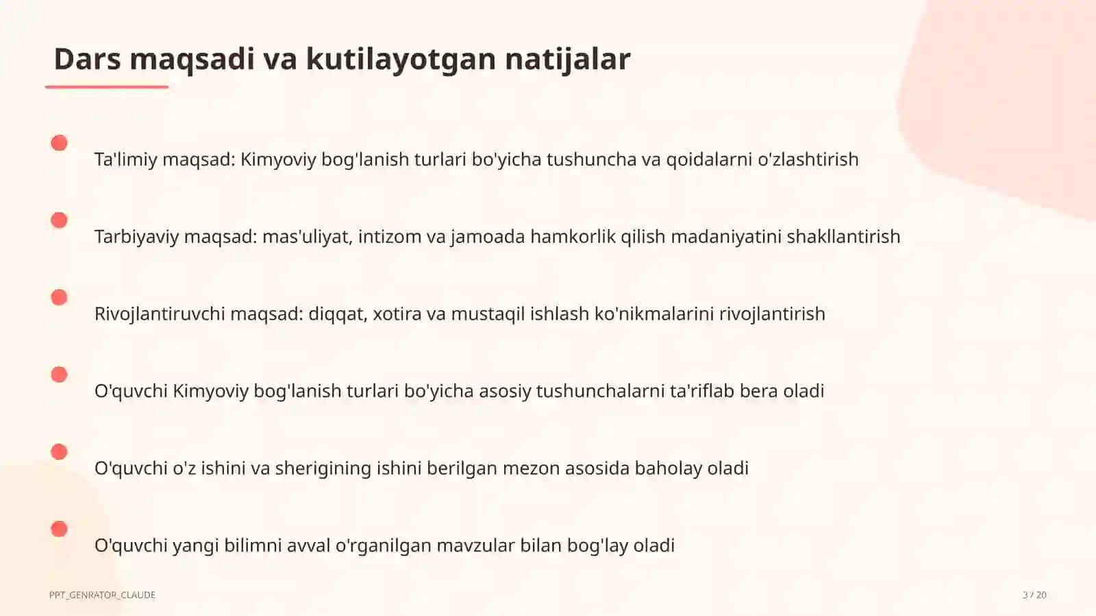 Kimyoviy bog'lanish turlari (8-sinf) 3