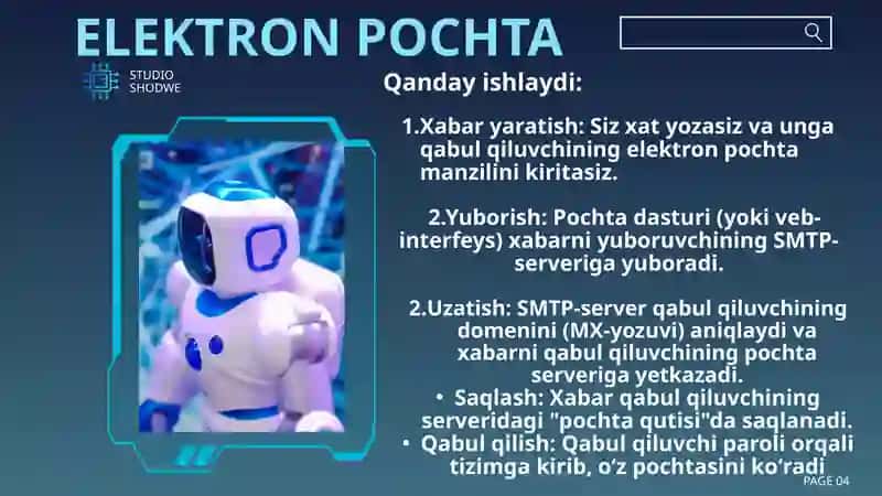 ELEKTRON POCHTA YARATISH VA ISHLATISH 3