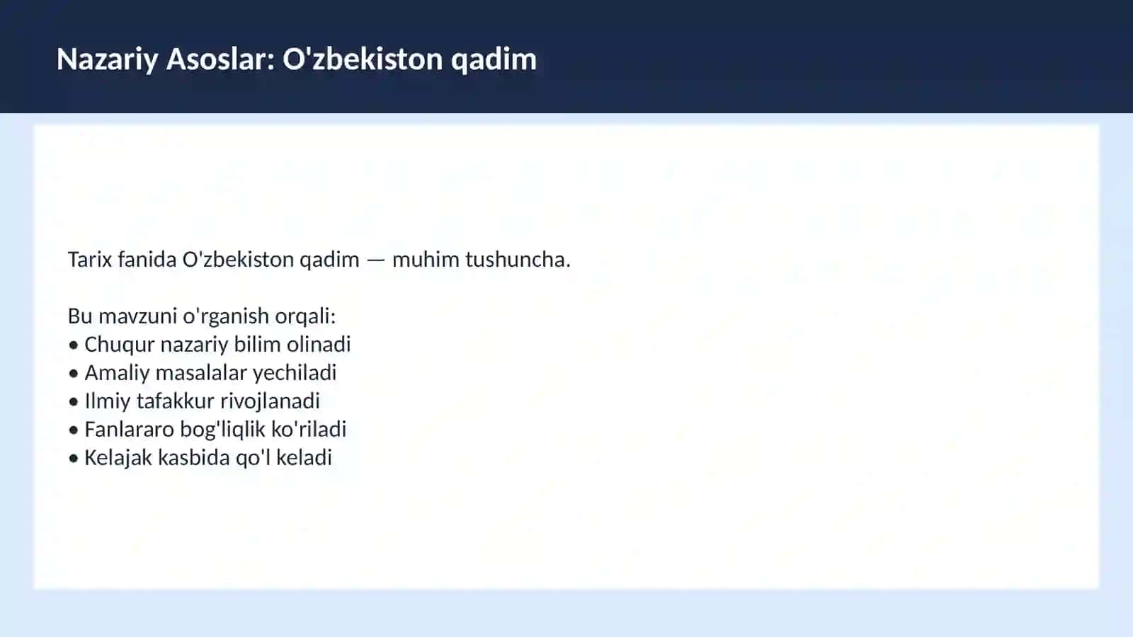 Dekolonizatsiya O'qituvchilar va talabalar uchun dars ishlanma 3