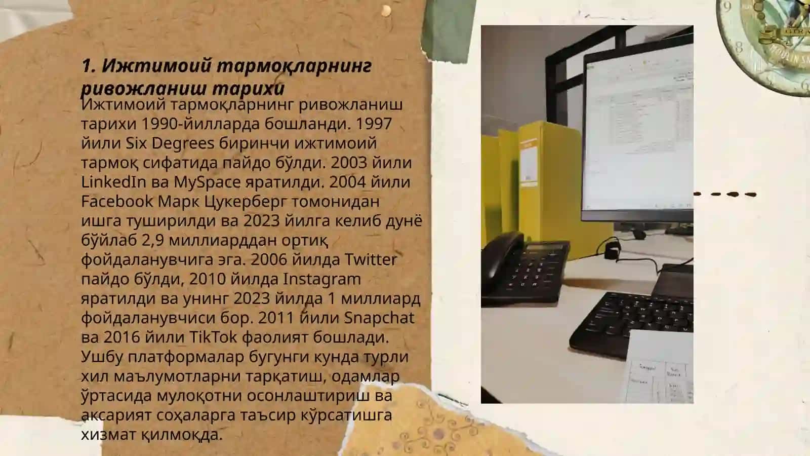 Ижтимоий тармоқларнинг ривожланиш тарихи 3