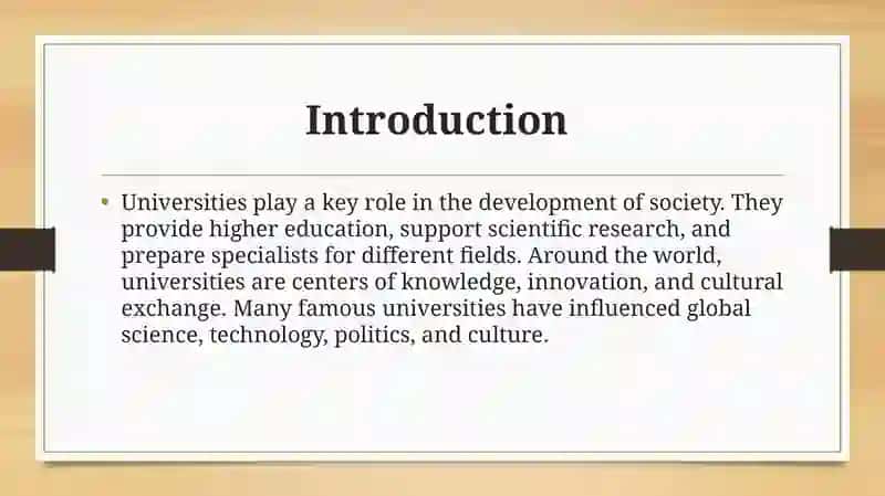 Universities of the World 3