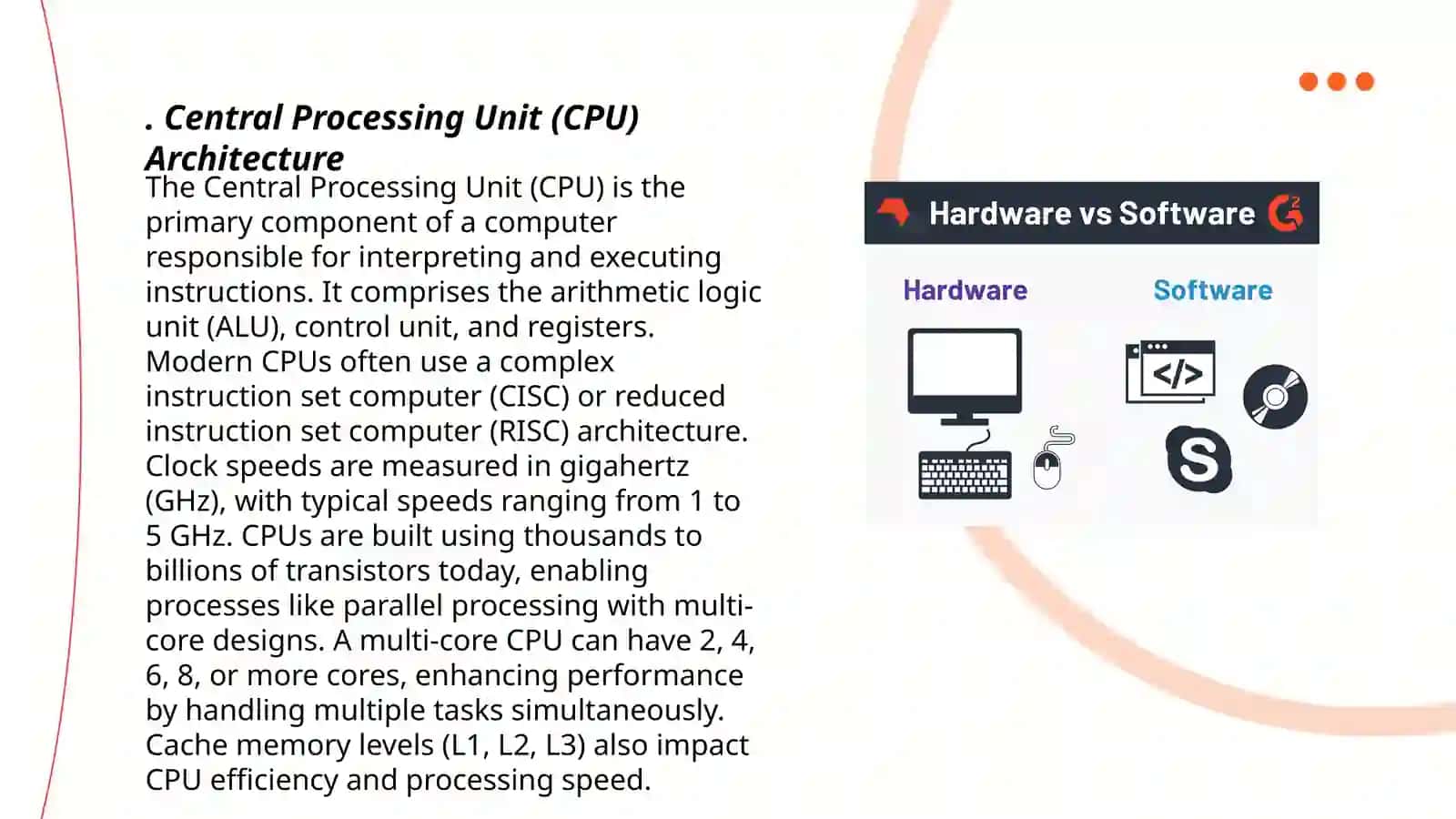 Central Processing Unit (CPU) Architecture 3