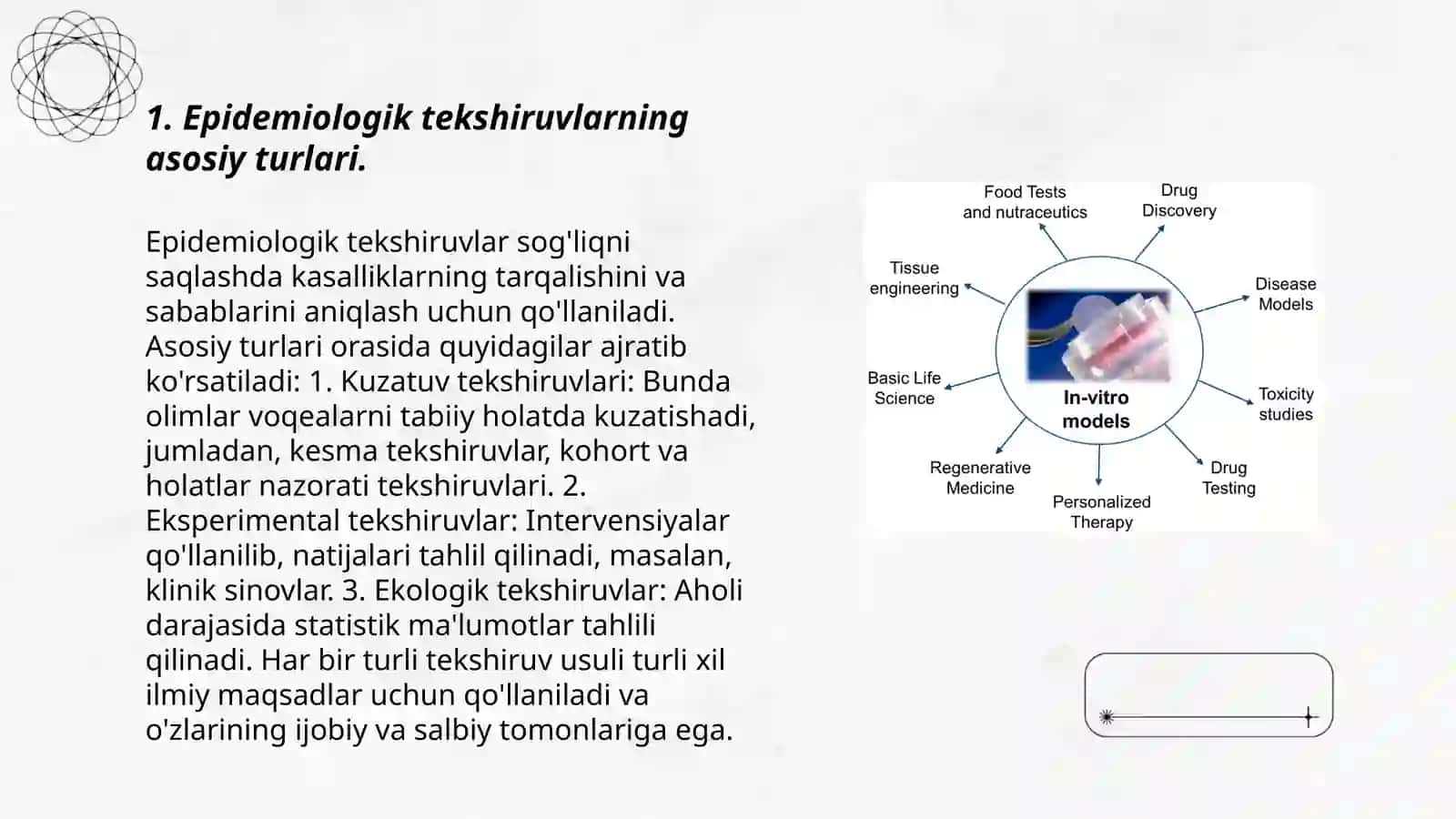 Epidemiologik tekshiruv usullari 3