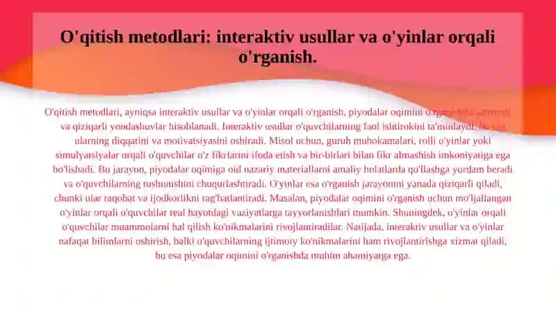 Piyodalar oqimini o'ragnish usullari 3