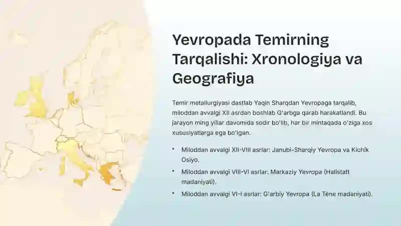 Yevropada Ilk Temir Davri Yodgorliklari 3