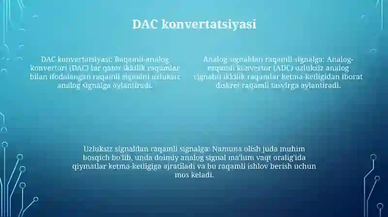 Analog to Raqamli Konvertorlar (ADC) 3