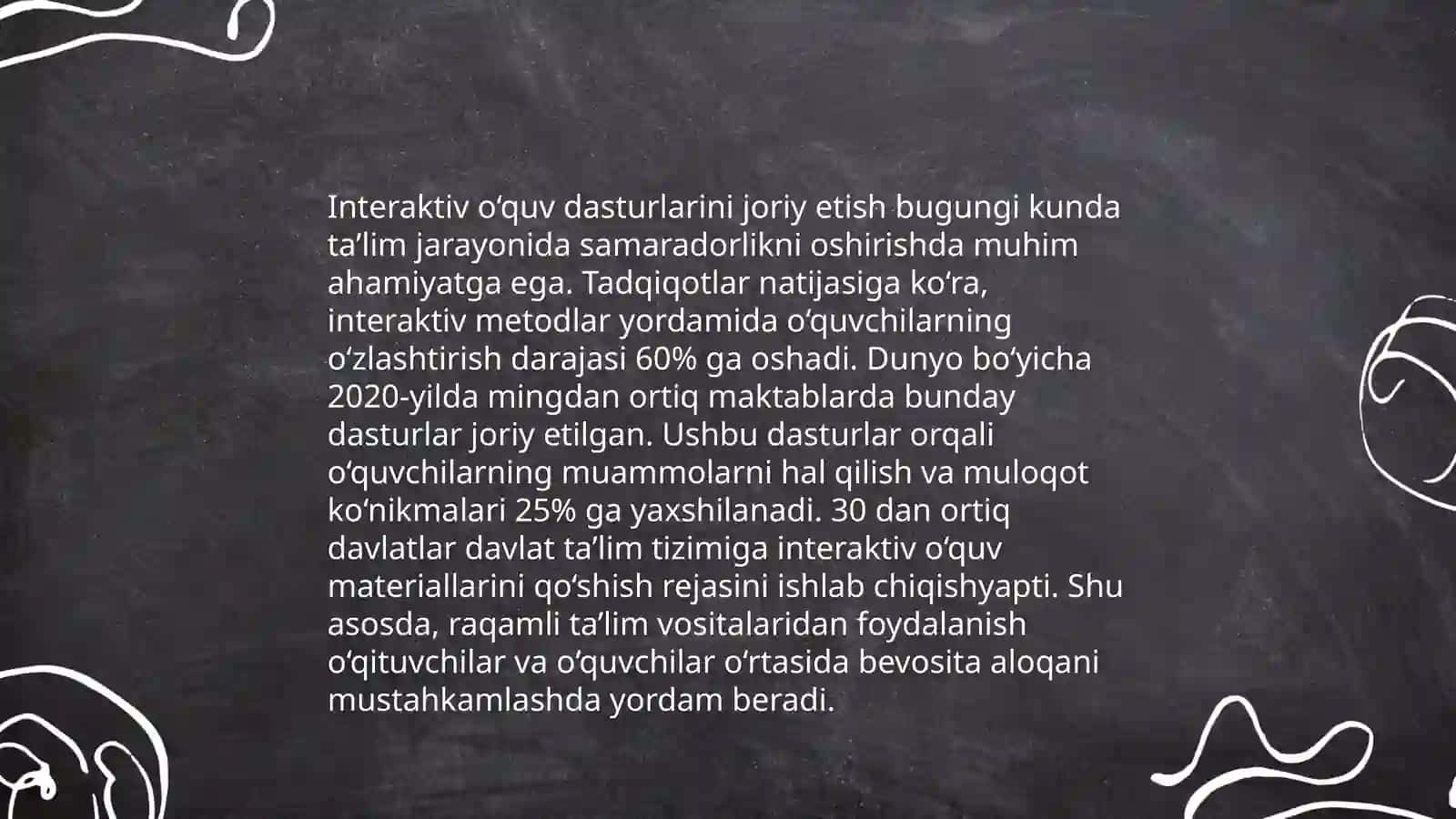 Interaktiv o‘quv dasturlarini joriy etish 3