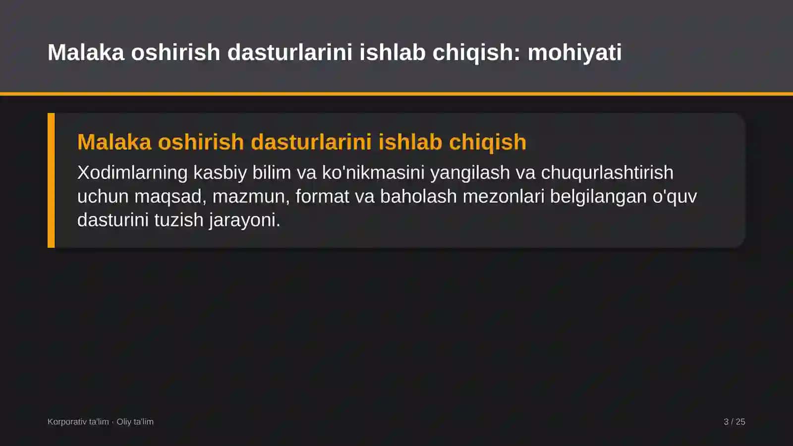 Polizchilikda kasbiy malaka oshirish dasturlarini ishlab chiqish 3