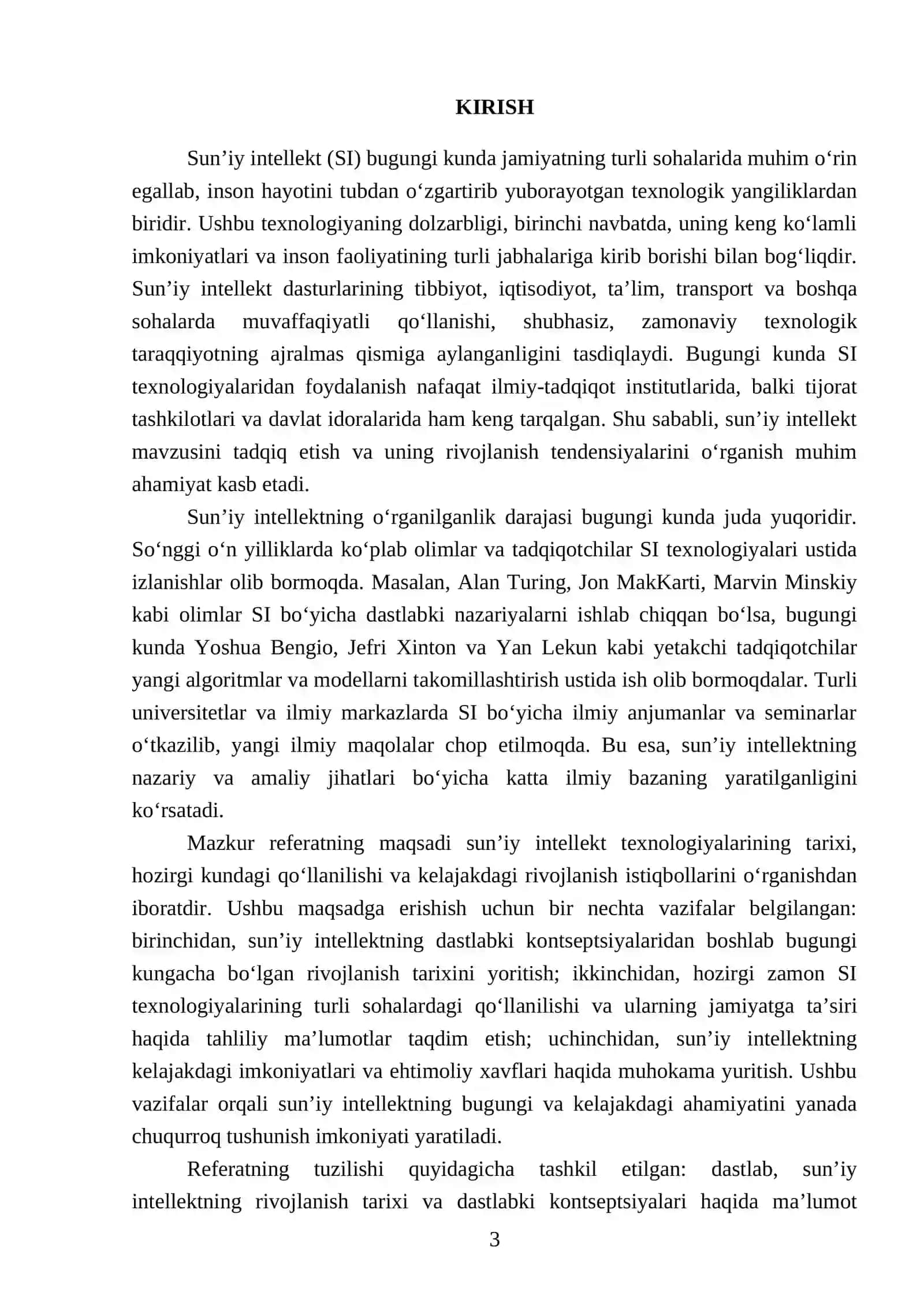 Sunʼiy intellekt 3