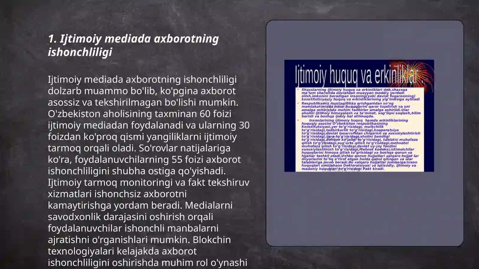 Ijtimoiy mediani baholash 3