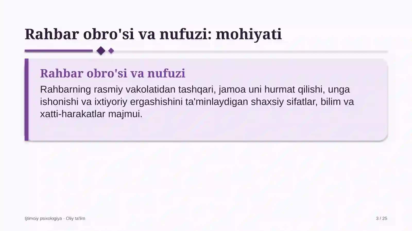 Asalarichilikda rahbar obro'si va nufuzi 3