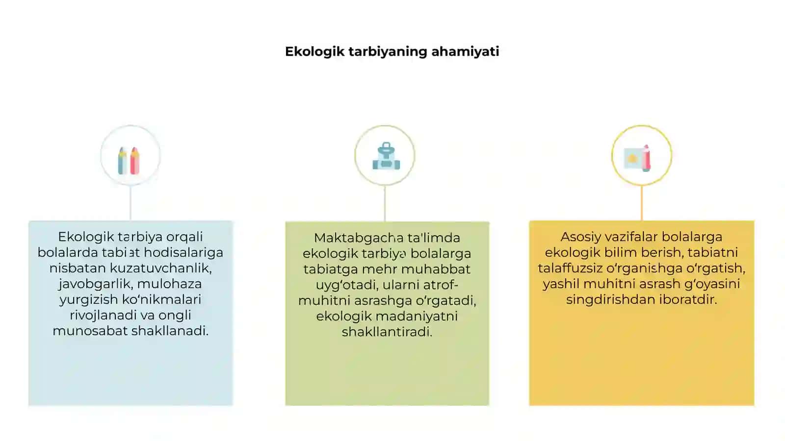 Ekologik tarbiya Maktabda 3