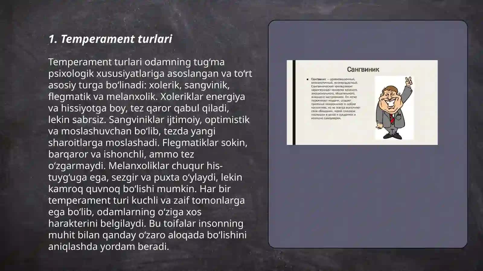 Temperament va xarakter 3