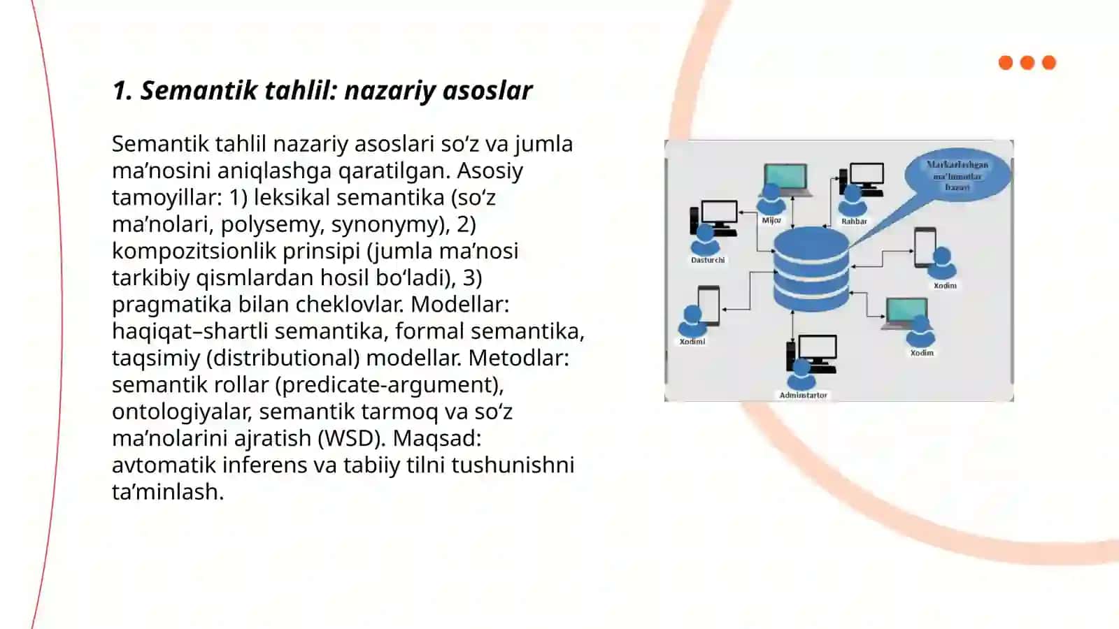 Semantik tahlil 3