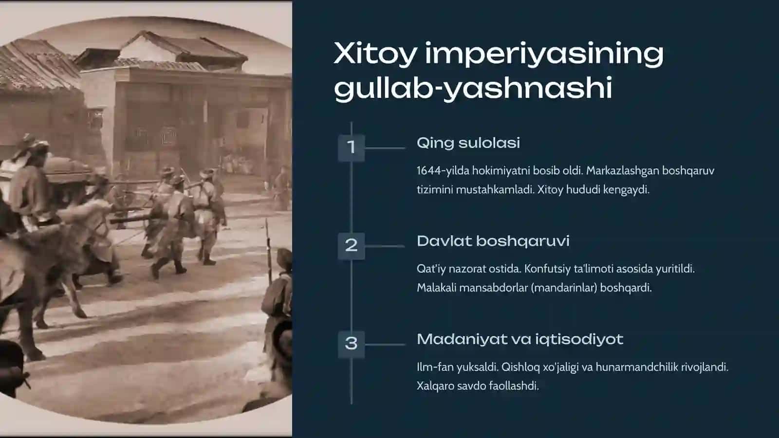 Xitoy: Yuksalish va inqiroz orasida 3