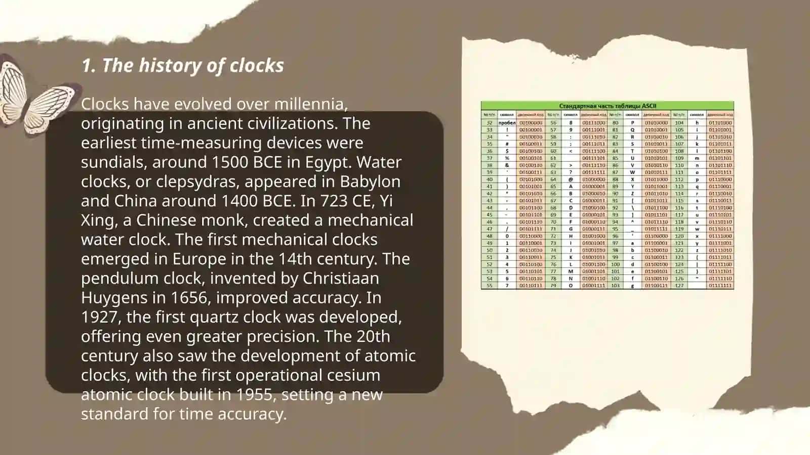 The History of Clocks 3