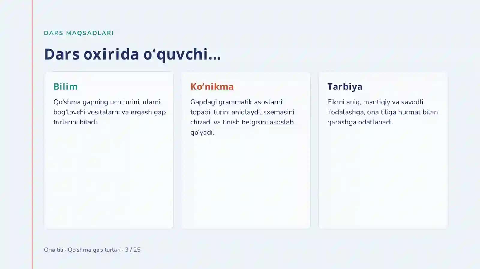 Qo‘shma gap turlari 3