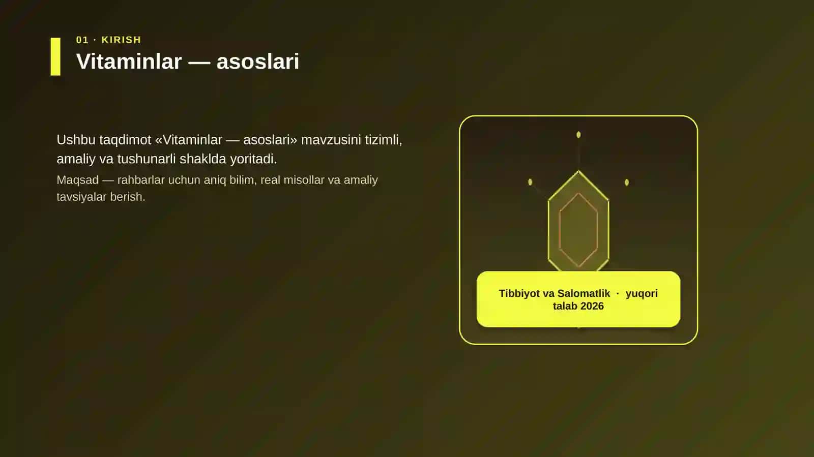 Vitaminlar — asoslari 3