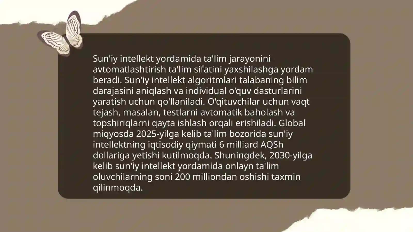 Sun'iy intellekt yordamida ta'lim jarayonini avtomatlashtirish 3