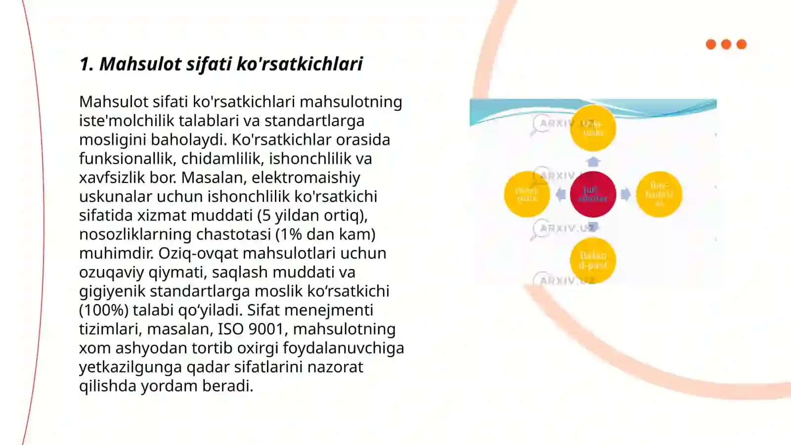 Mahsulot sifati darajasini baholash 3