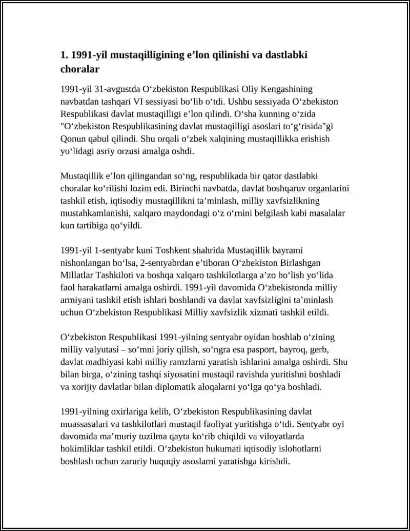 OʻZBEKISTONNING ENG YANGI TARIXI 3