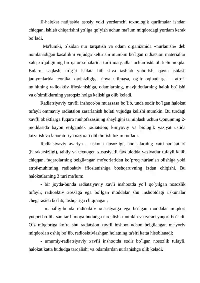 KIMYOVIY VA RADIATSION XAVFLI HOLATLARDA AXOLINI HARAKATLANISH QOIDALARI 3