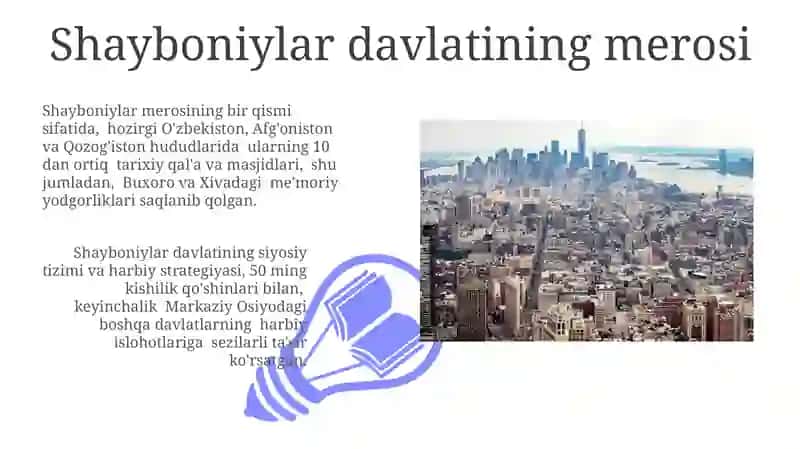 Shayboniylar davlati 3