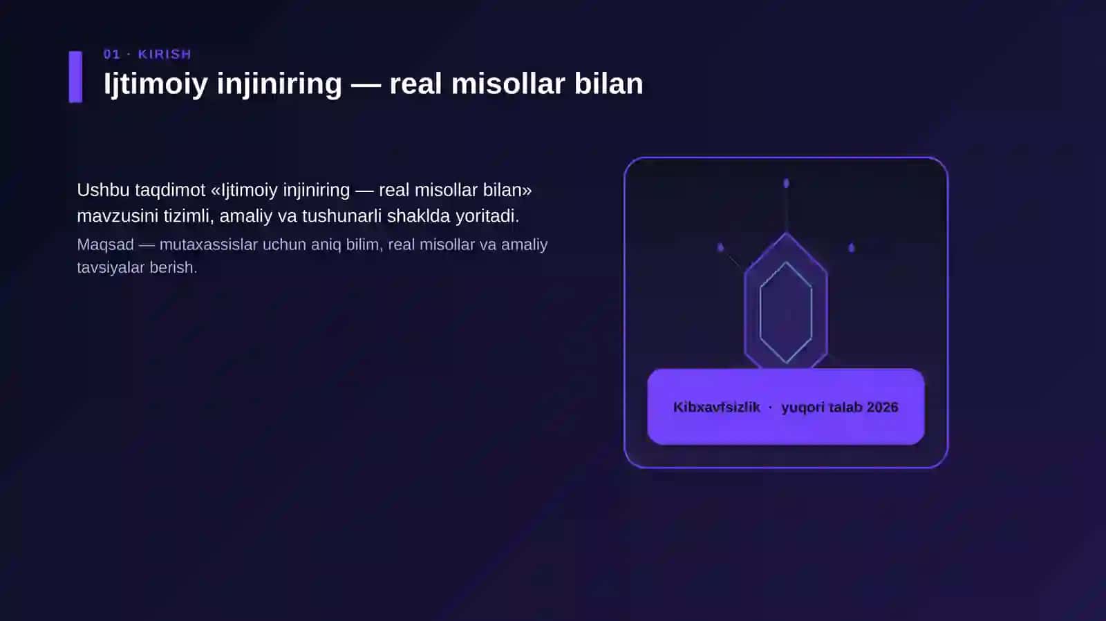 Ijtimoiy injiniring — real misollar bilan 3