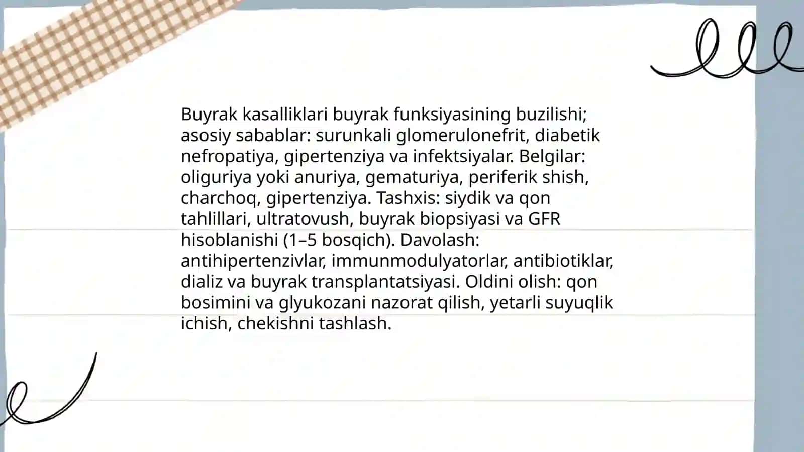 Buyrak kasalliklari 3