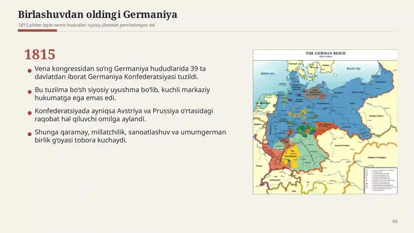 Germanya imperiyasining vujudga kelishi 3