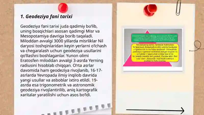 Geodeziya fani tarixi 3