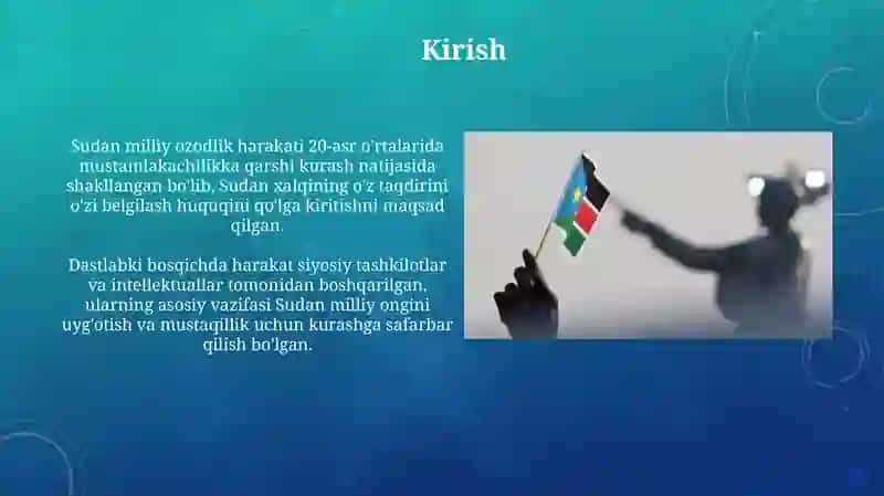 Sudan milliy-ozodlik harakati 3