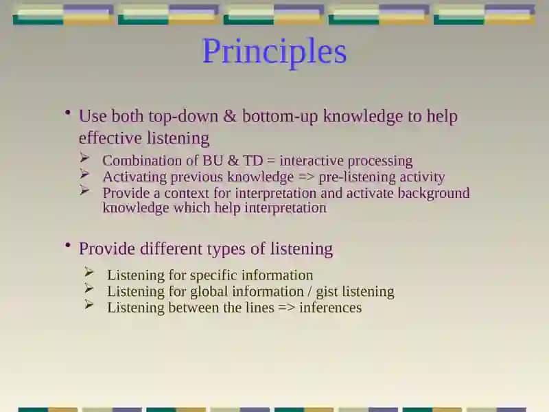 Modern technologies in teaching listening 3