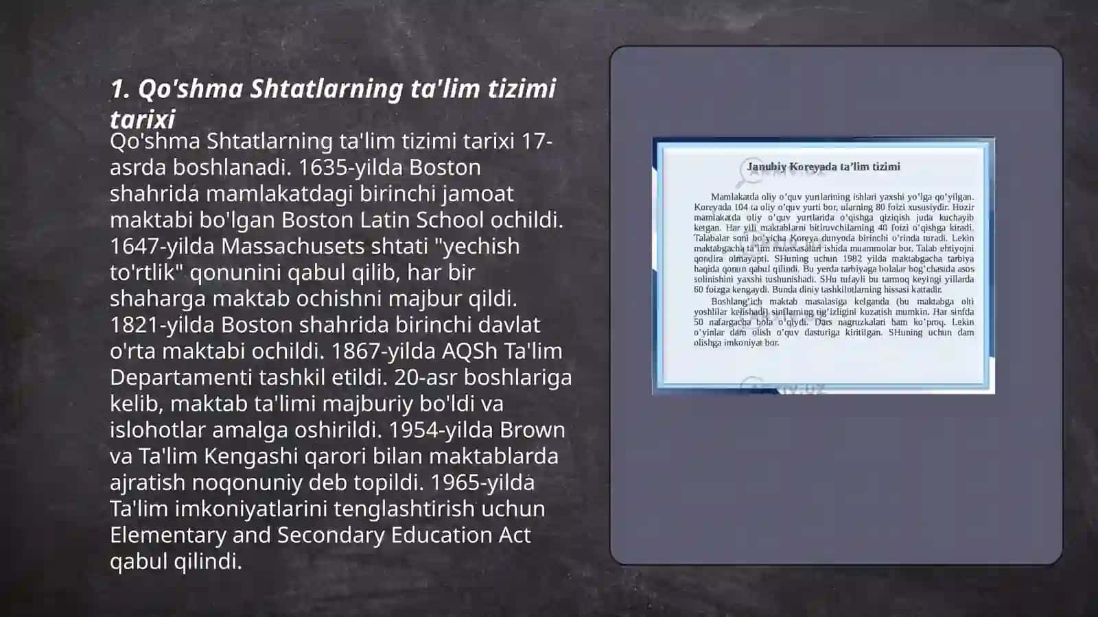 Amerika ta’lim tizimi 3