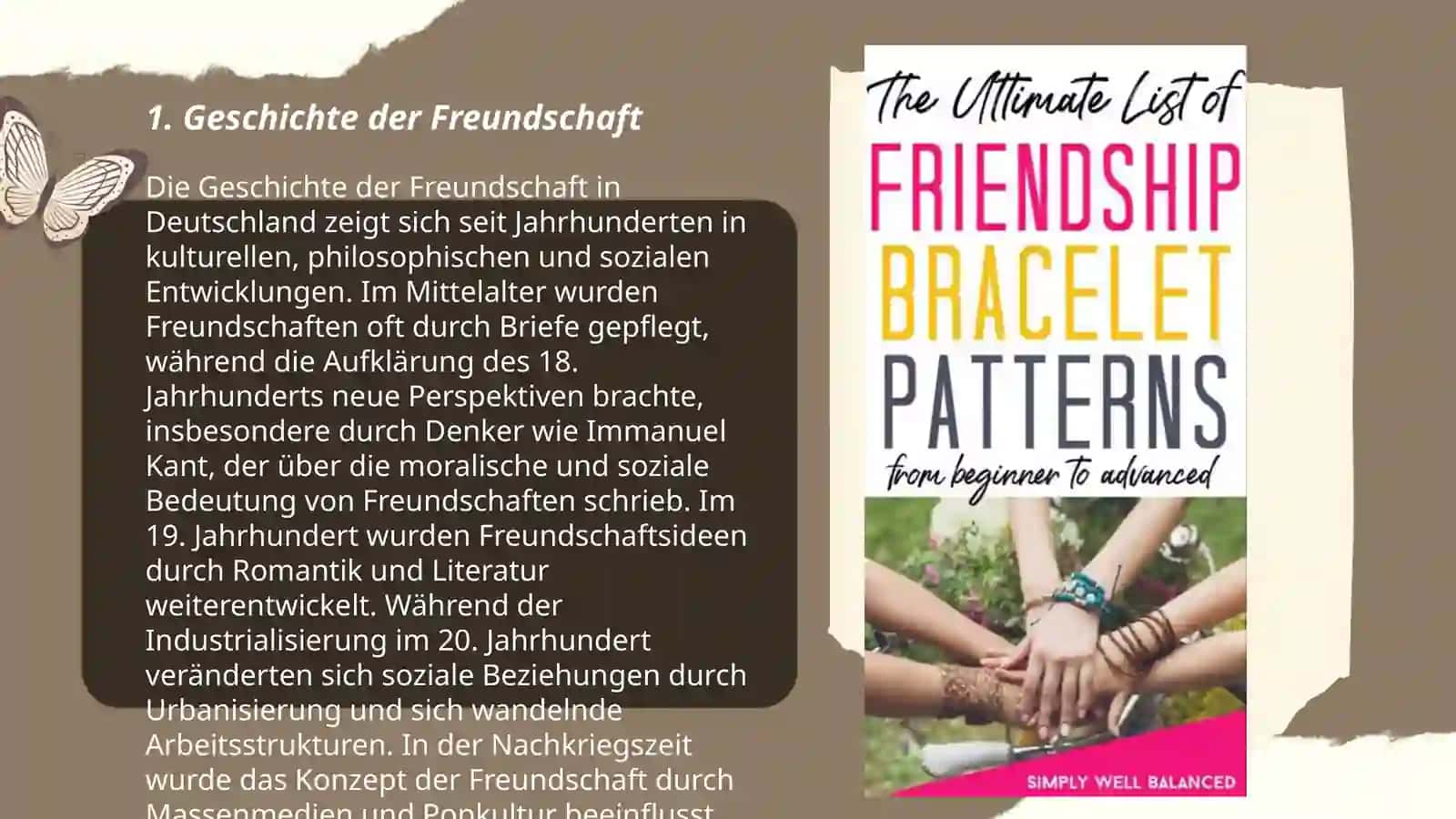 Geschichte der Freundschaft in Deutschland 3