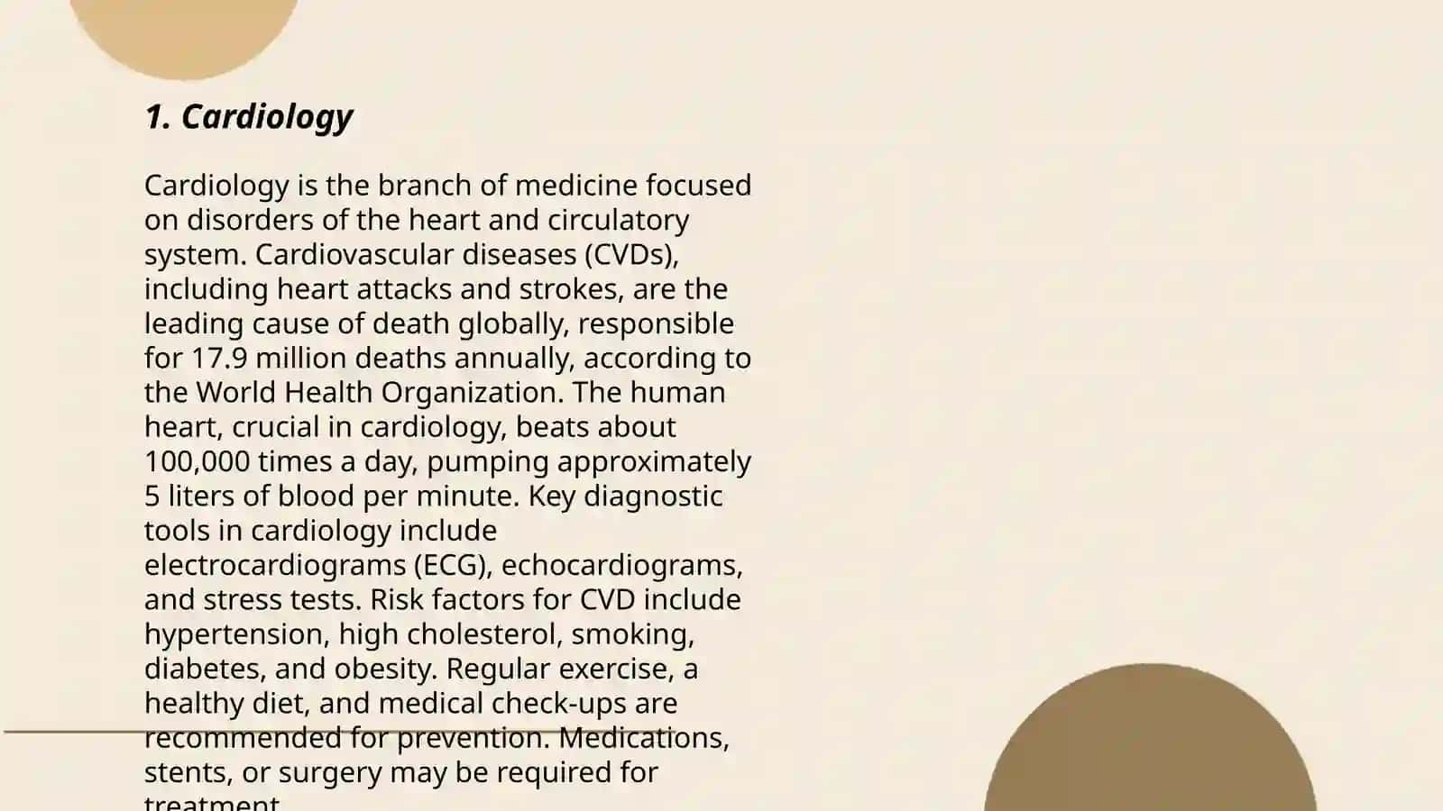 Cardiology 3