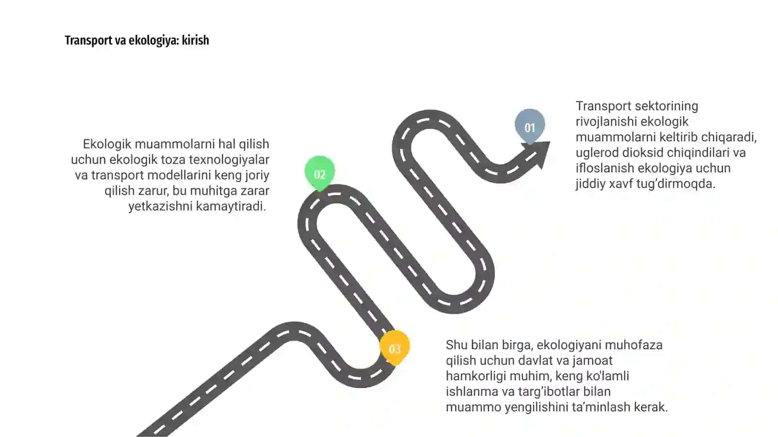 Transport va ekologik muammolar 3